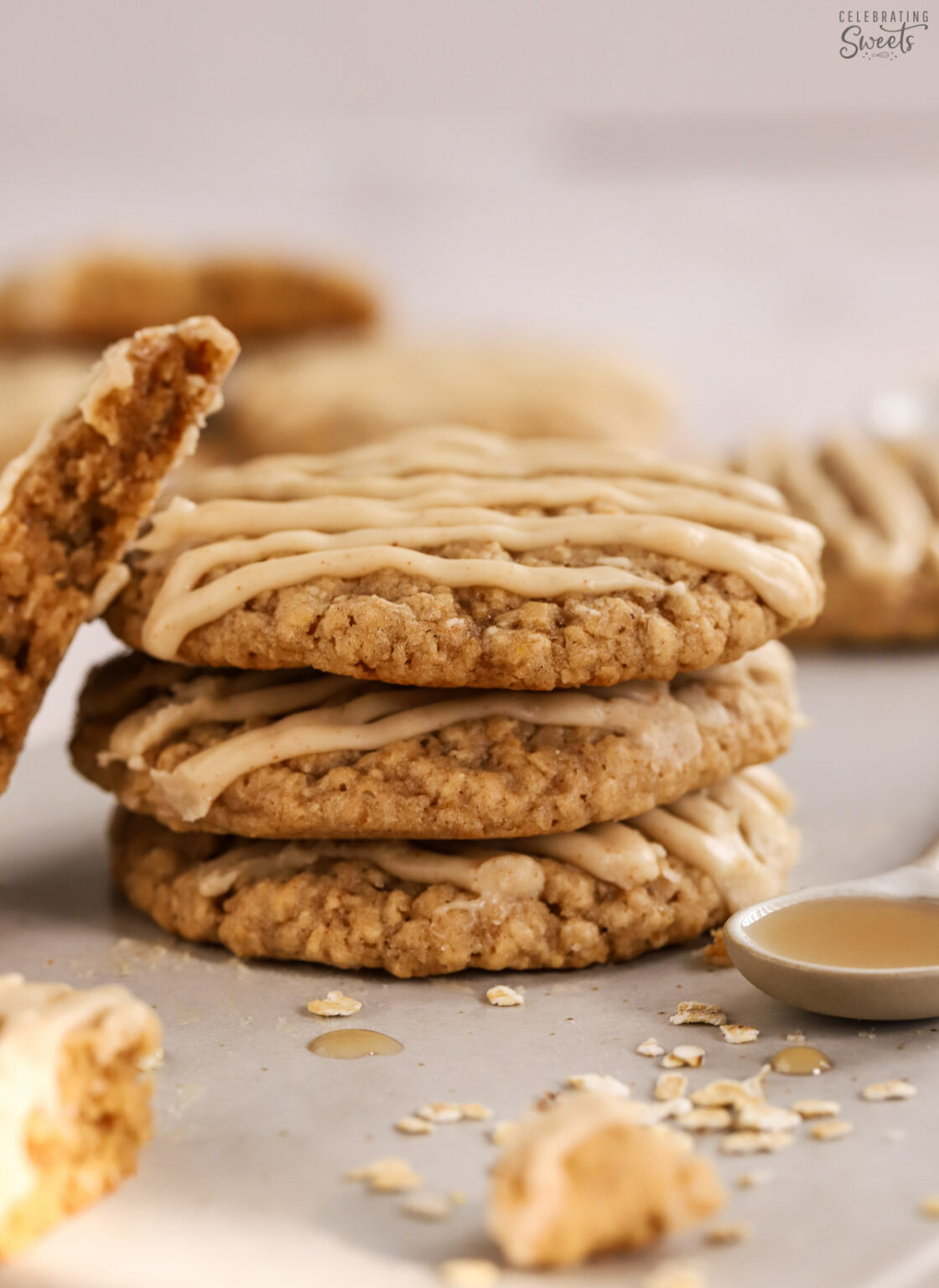 Maple Oatmeal Cookies - Celebrating Sweets