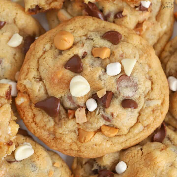 Kitchen Sink Cookies - Celebrating Sweets