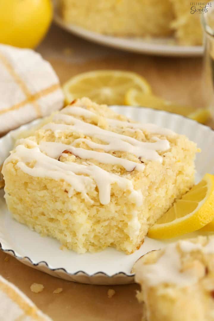 Lemon Coffee Cake - Celebrating Sweets