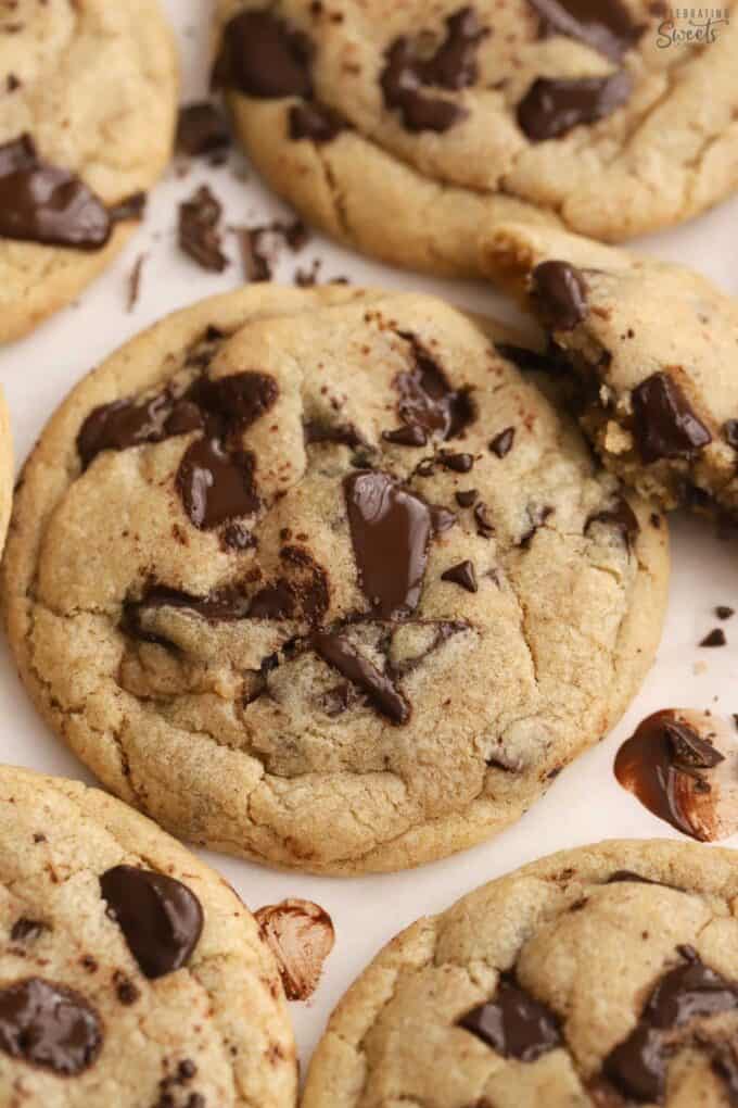 Best Chocolate Chip Cookies - Celebrating Sweets