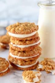 Carrot Cake Cookies with Cream Cheese Frosting - Celebrating Sweets