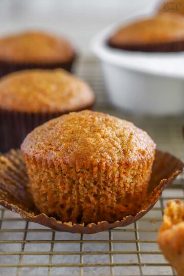 Carrot Muffins - Celebrating Sweets