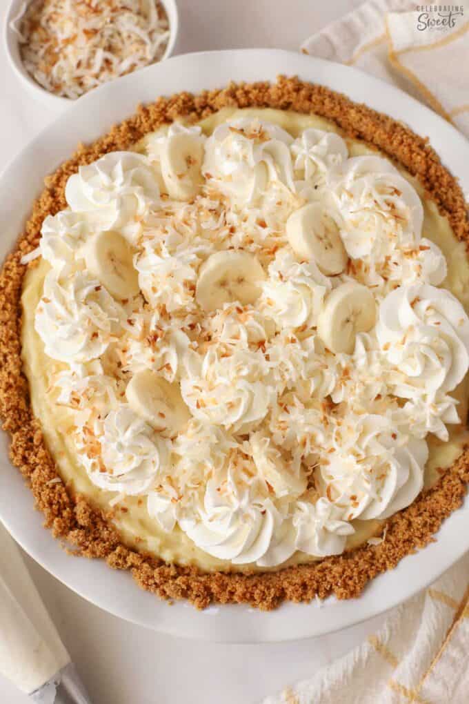 Coconut Banana Cream Pie Celebrating Sweets 8575