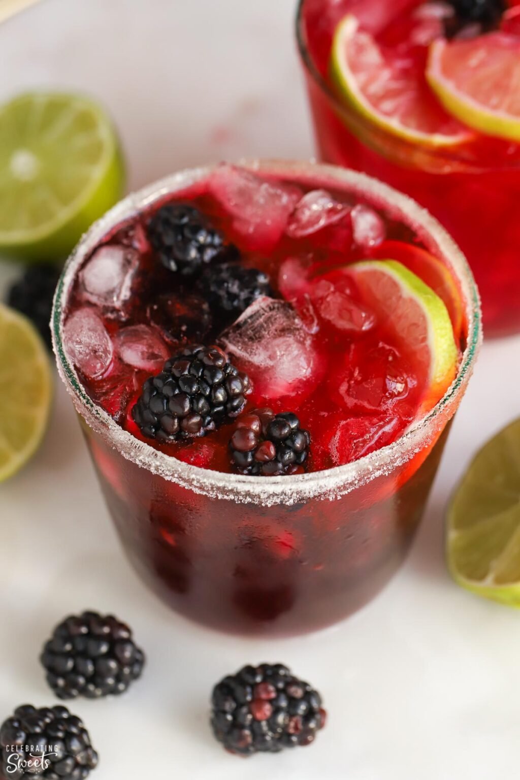 Blackberry Margarita - Celebrating Sweets