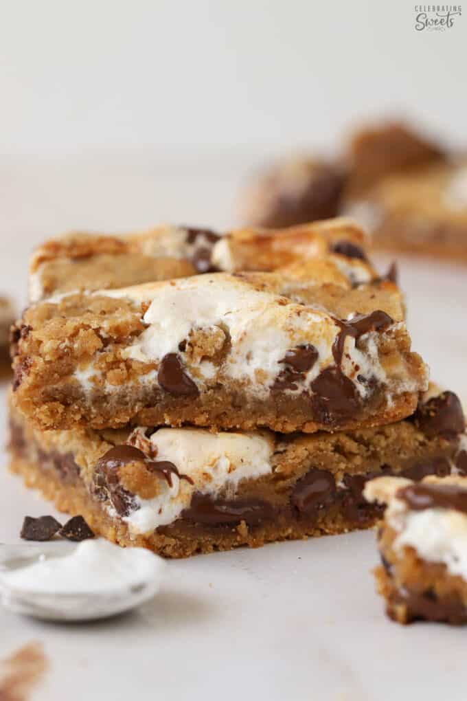 Best S'mores Bars - Celebrating Sweets