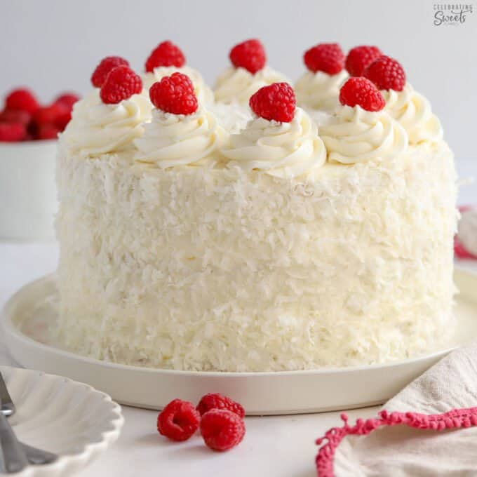 White Cake Recipe - Celebrating Sweets