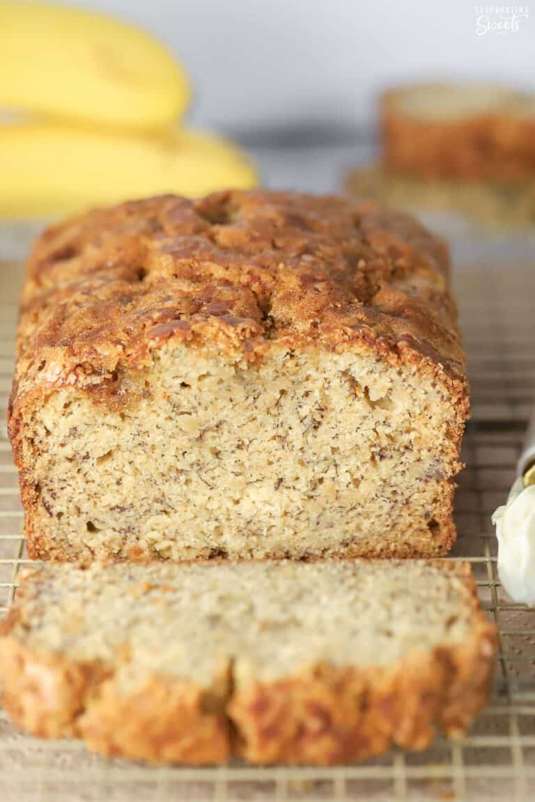 Easy Banana Bread Recipe (Top-Rated) - Celebrating Sweets