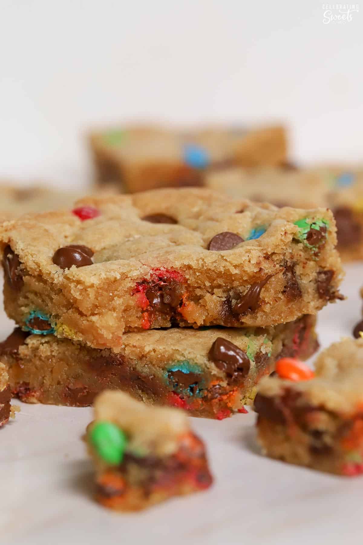 M&M Brownie Bars  Rooties Patisserie