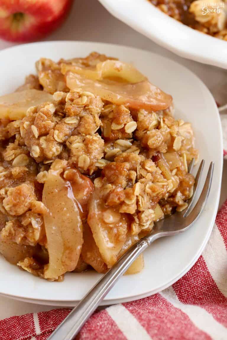 Apple Crisp Recipe - Celebrating Sweets