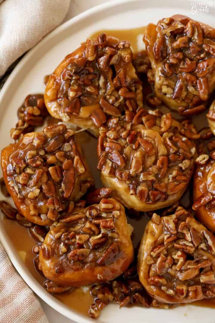 Easy Sticky Buns - Celebrating Sweets