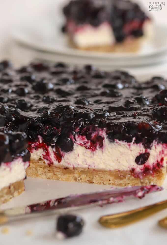 Blueberry Dessert Bars - Celebrating Sweets