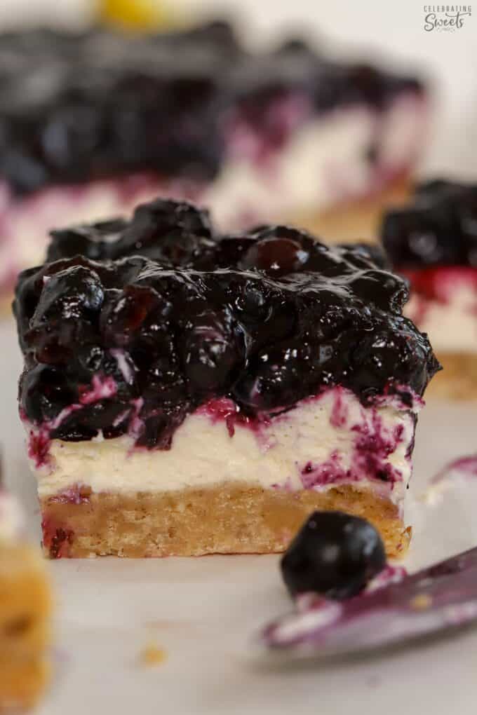 Blueberry Dessert Bars - Celebrating Sweets