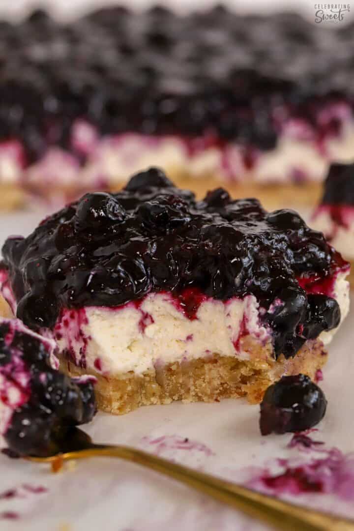 Blueberry Dessert Bars - Celebrating Sweets
