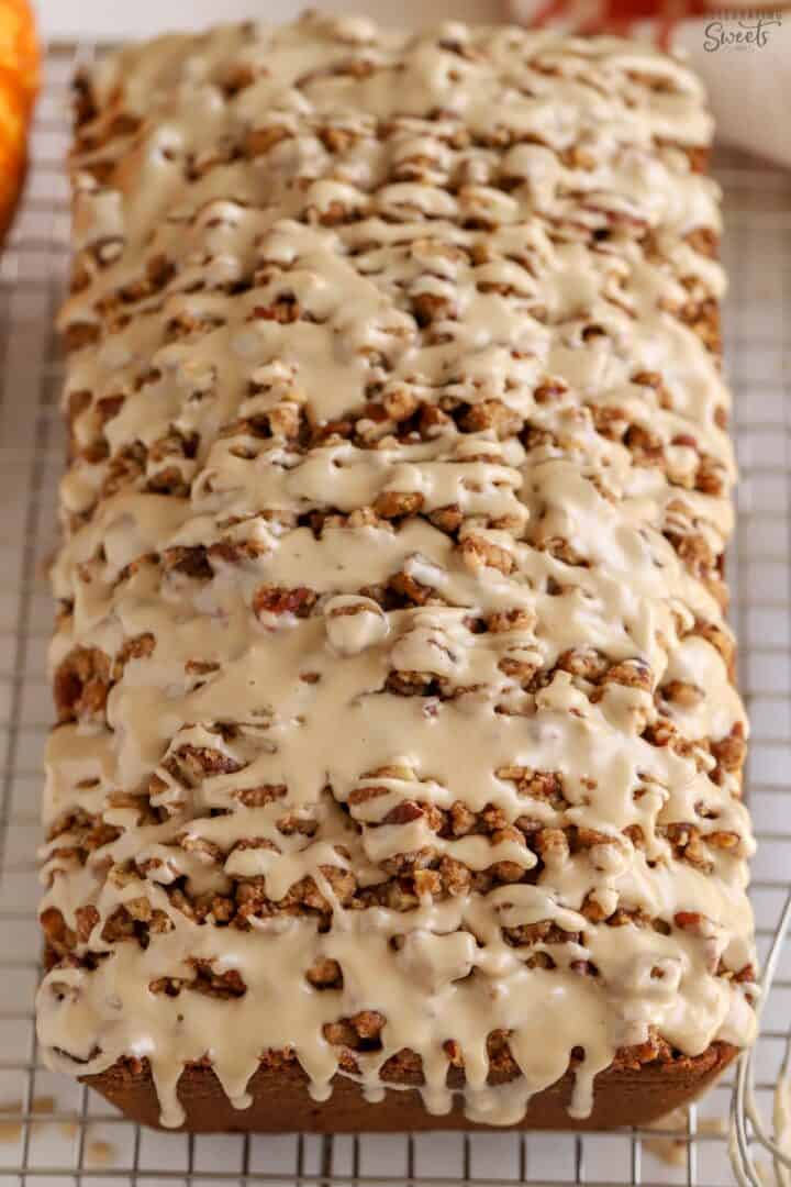 Maple Pumpkin Bread - Celebrating Sweets