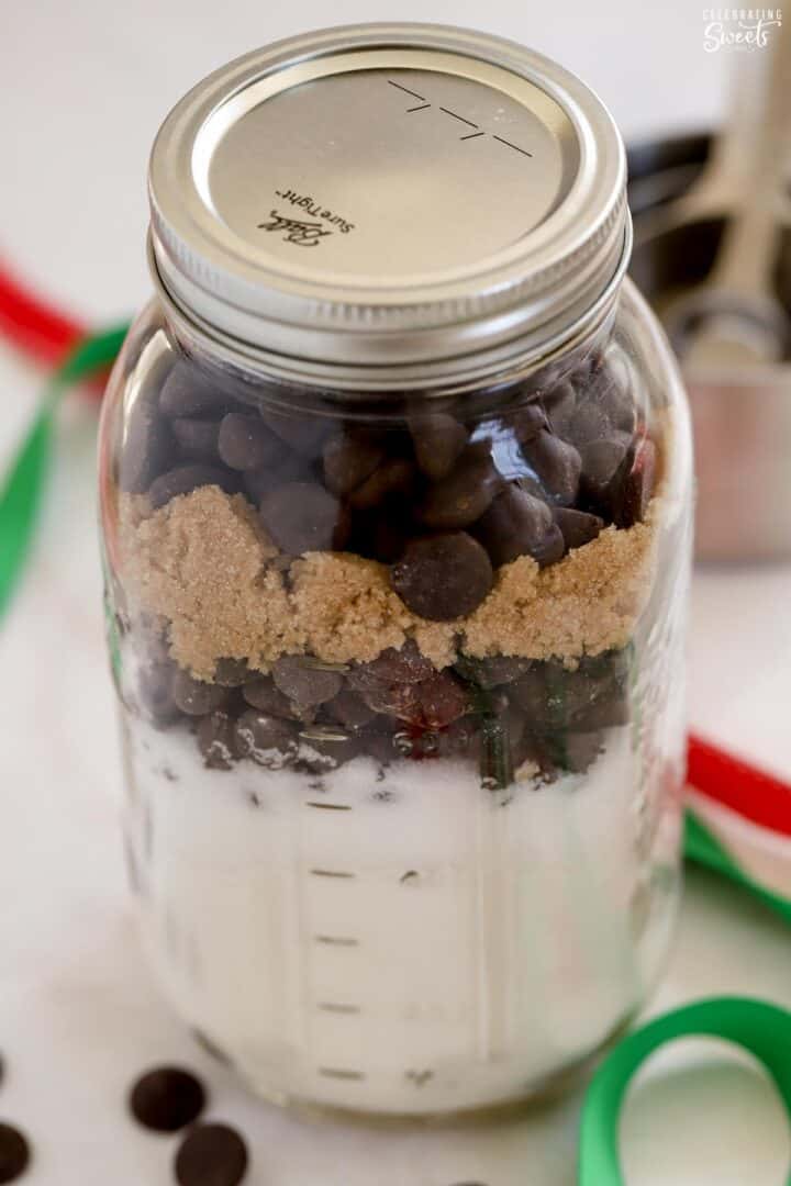 Cookie Mix in a Jar {Easy& Affordable} Celebrating Sweets