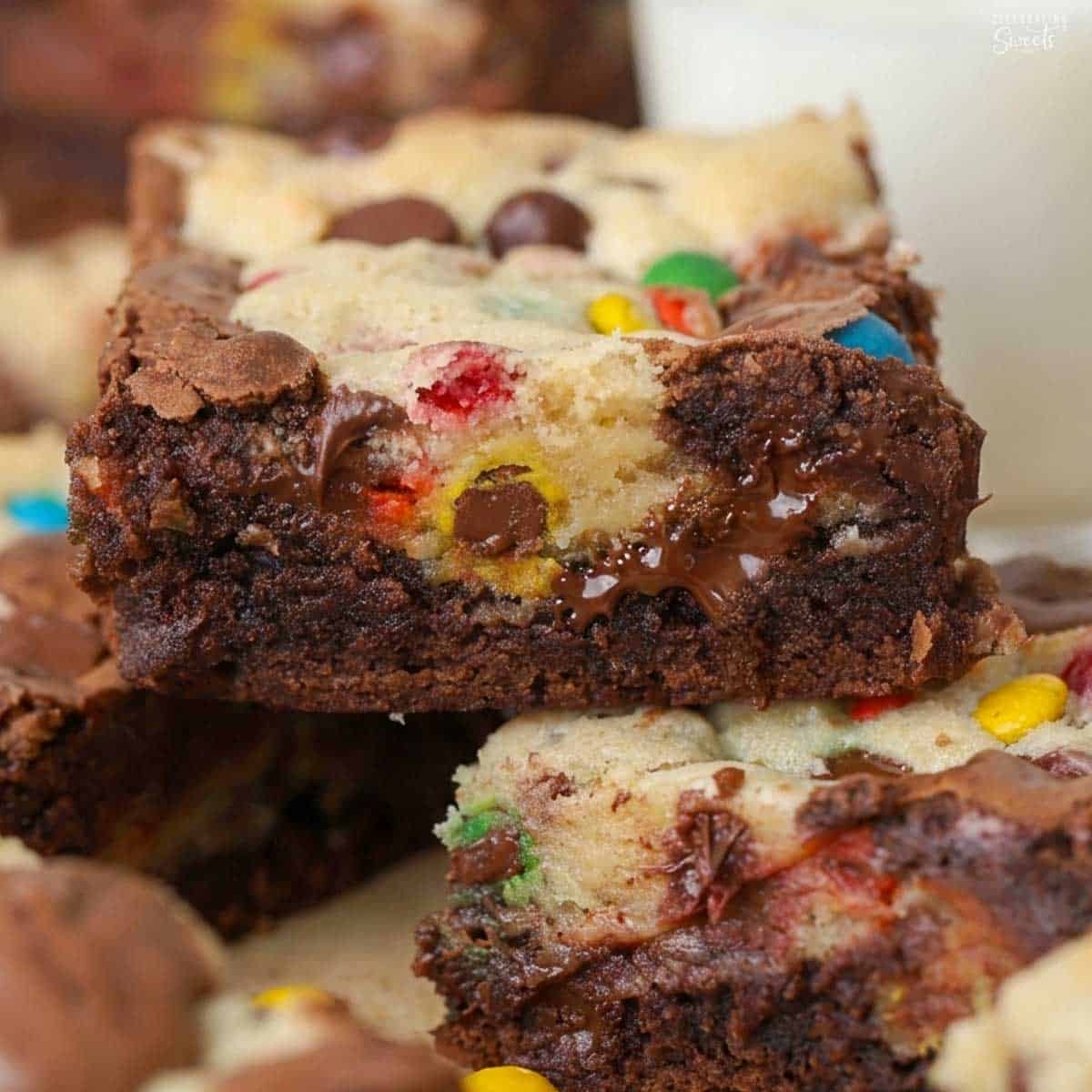 M&M Brookies (Brownie Cookies)-image